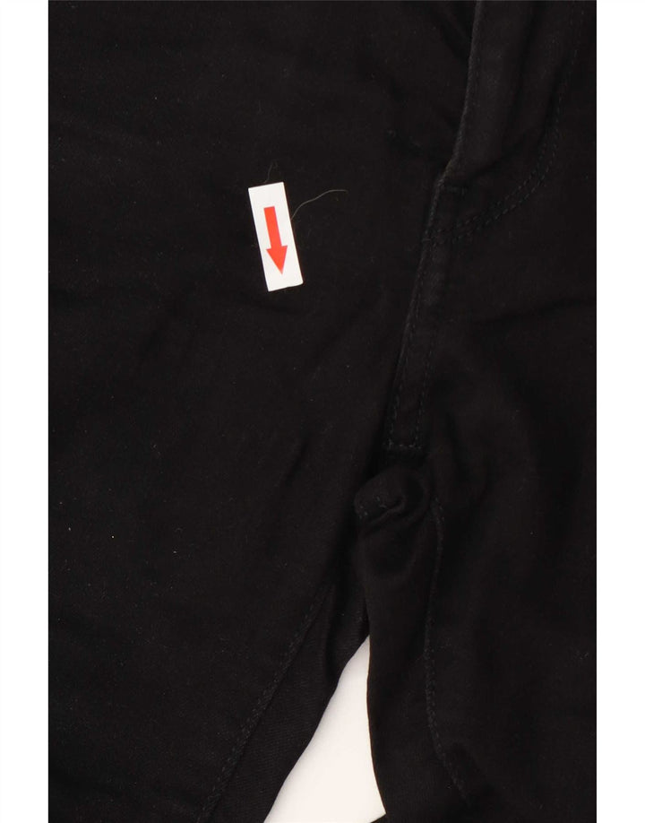 Damskie jeansy Levi's 712 Slim W25 L27 Czarna bawełna