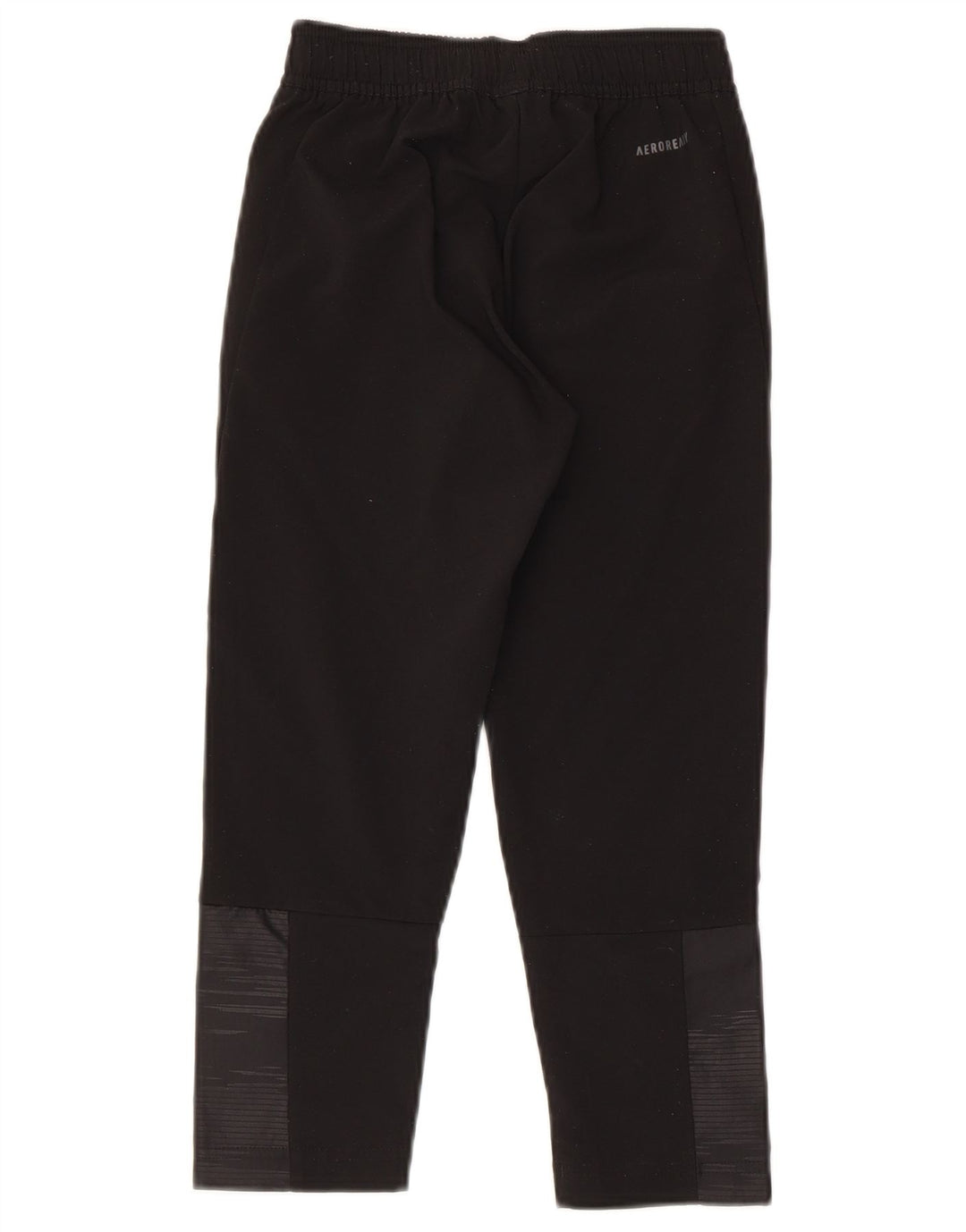 ADIDAS Boys Aeroready Tracksuit Trousers 7-8 Years  Black Polyester