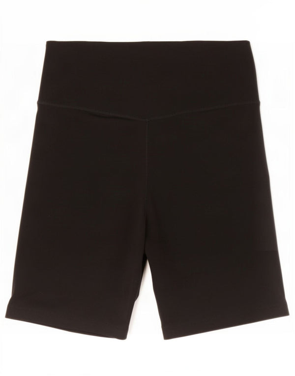 Damskie spodenki sportowe Nike Dri Fit UK 10, małe, czarne, poliestrowe