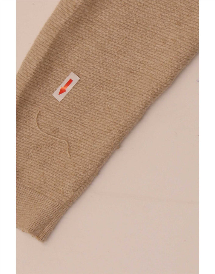 Sweter damski White Stuff z otwartym kardiganem UK 10 Small Beige