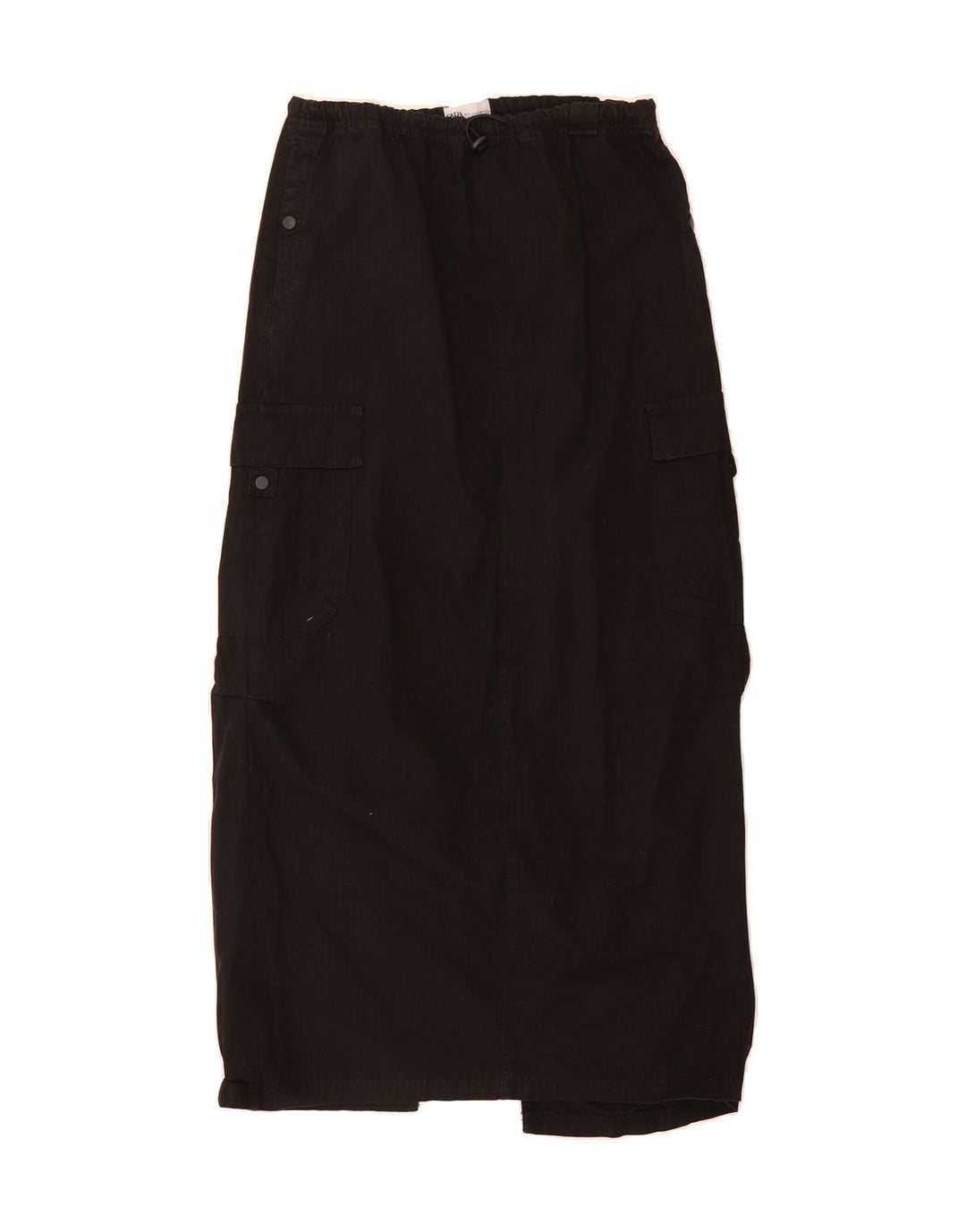 ZARA Womens Cargo Skirt Small W26  Black Vintage Zara and Second-Hand Zara from Messina Hembry 