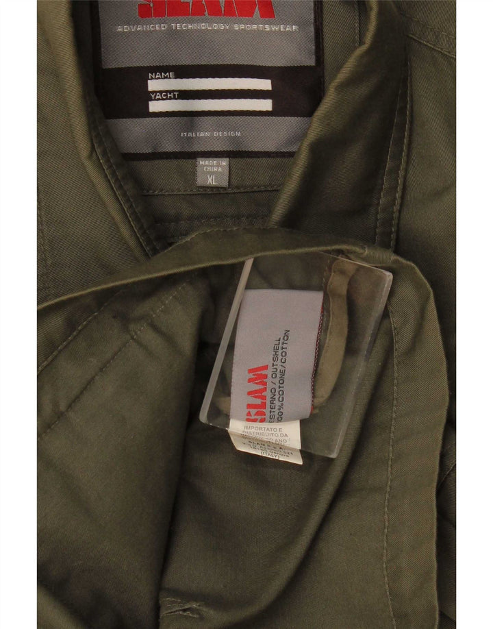 Kurtka damska Slam UK 18 XL Khaki Cotton