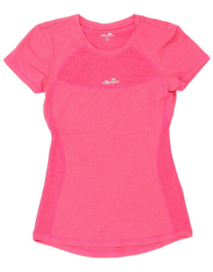 Damska koszulka Ellesse Top UK 10 Small Pink Polyester
