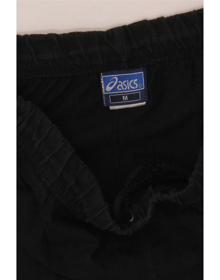 Męskie graficzne spodenki sportowe Asics, średnia czarna bawełna