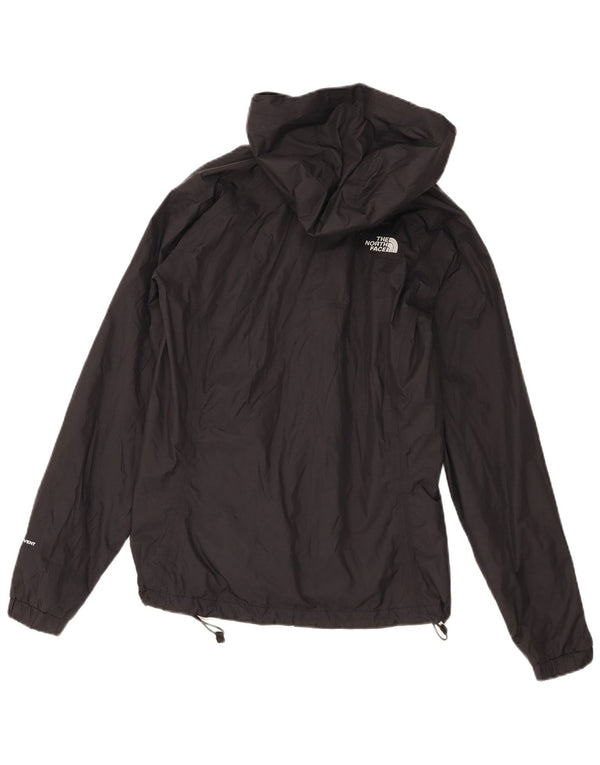 Damska kurtka przeciwdeszczowa z kapturem The North Face UK 10, mała, czarna, nylonowa