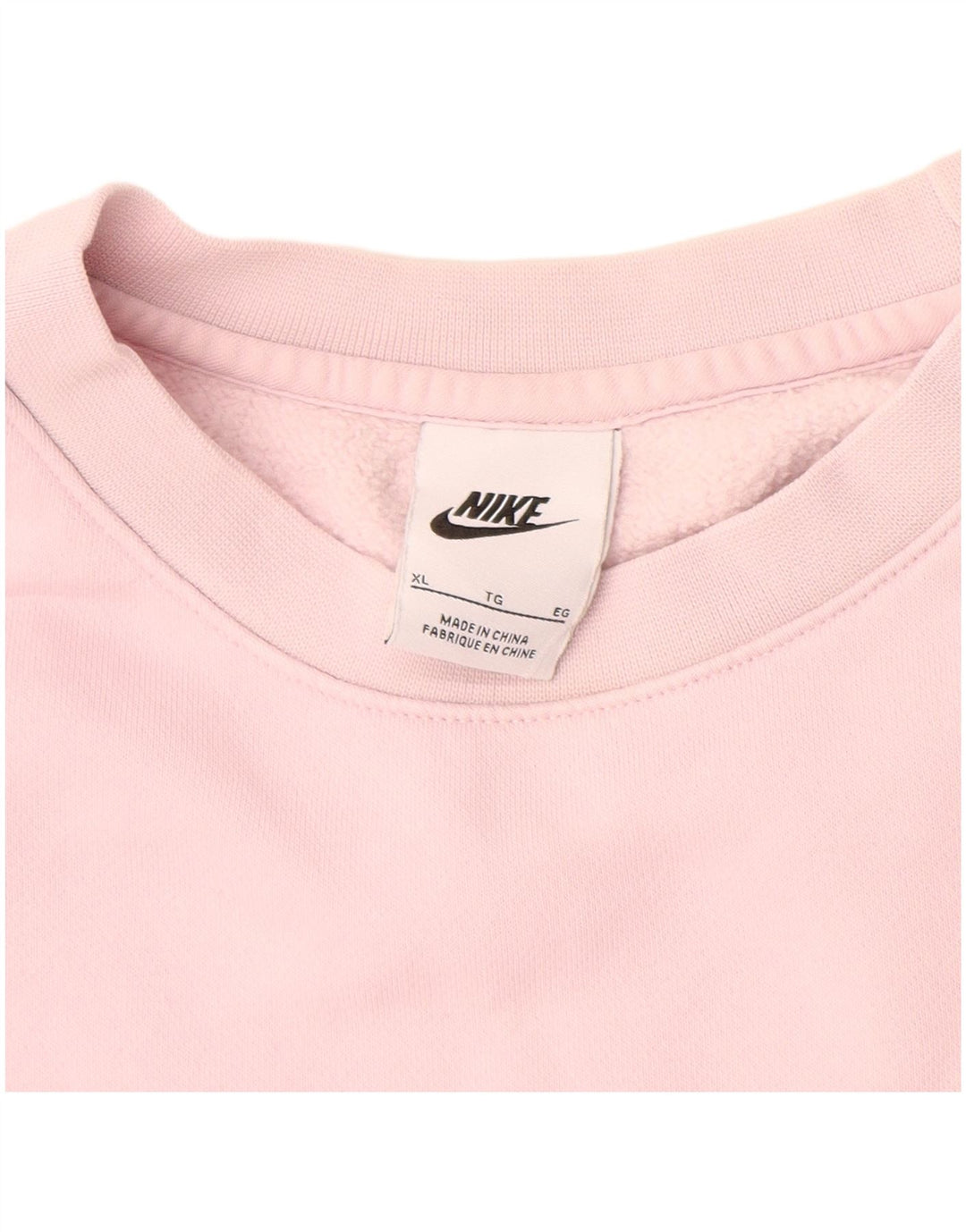 Męski sweter NIKE XL, różowy, bawełniany