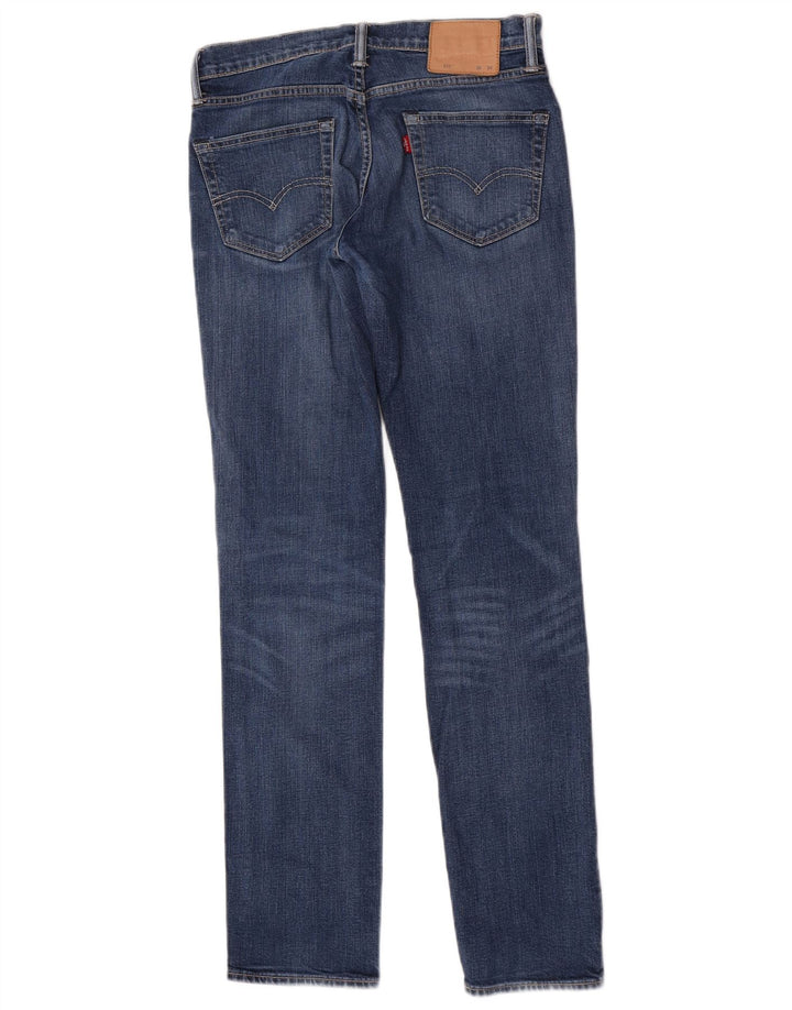 Damskie jeansy Levi's 511 Slim W30 L32 Niebieskie bawełniane