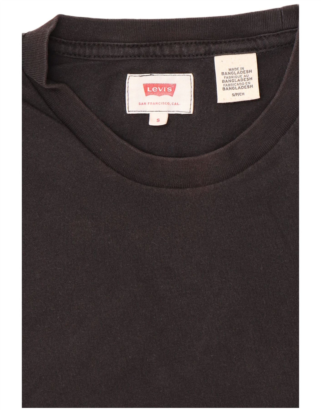 Męski t-shirt Levi's Top, mały, czarny
