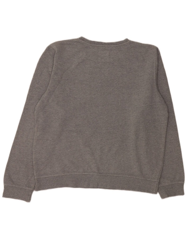 Męska bluza z grafiką ELEMENT, duża, szara, bawełniana