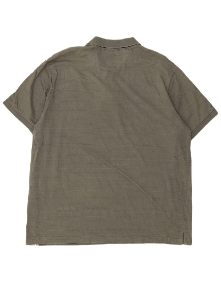 Męska koszulka polo Mountain Warehouse, duża, bawełniana khaki