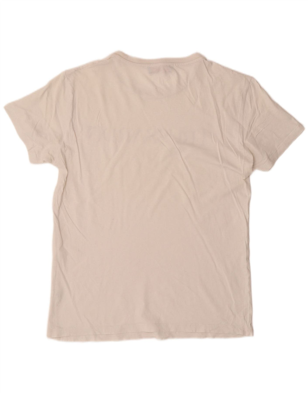 Męska koszulka graficzna Trussardi Jeans Top Medium Off White