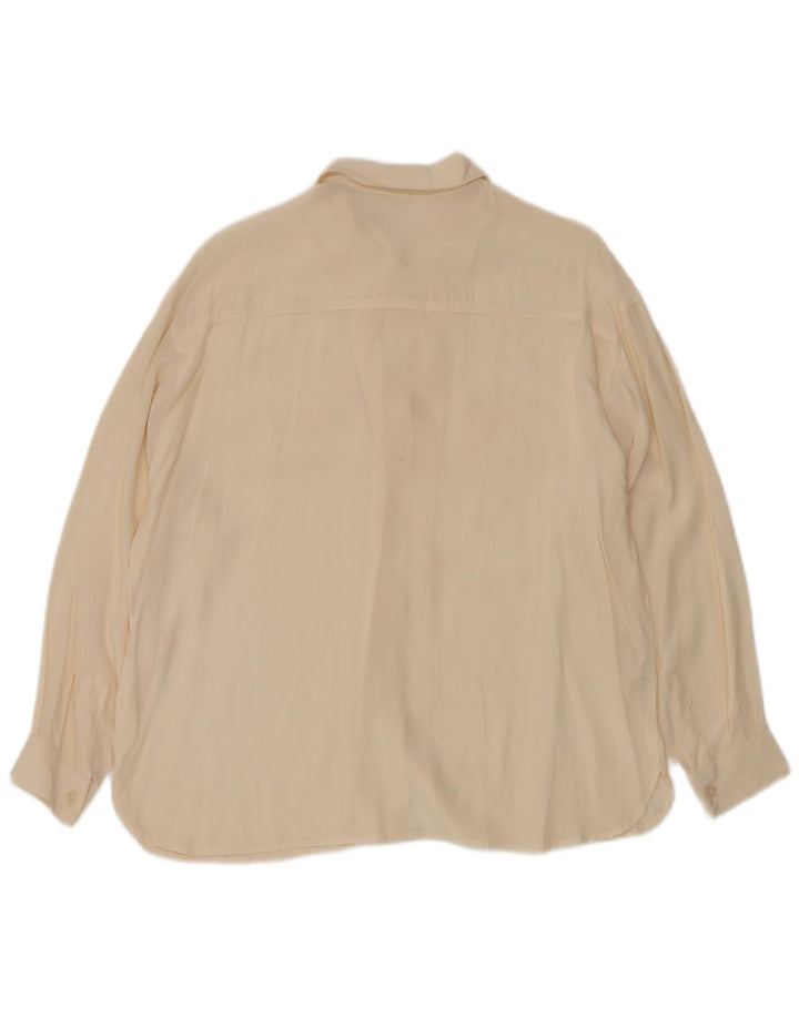 Koszula damska VINTAGE UK 12 Medium Off White