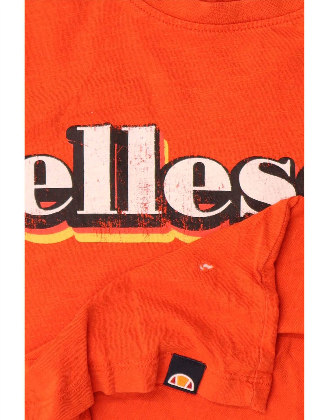 Chłopięcy T-shirt z grafiką Ellesse 11-12 lat, pomarańczowy