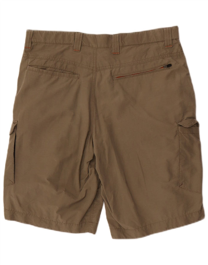 Męskie spodenki cargo Marks & Spencer W34, duże, bawełniane w kolorze khaki