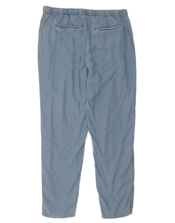 Marks & Spencer Damskie zwężane spodnie codzienne UK 18 XL W38 L31 Niebieskie