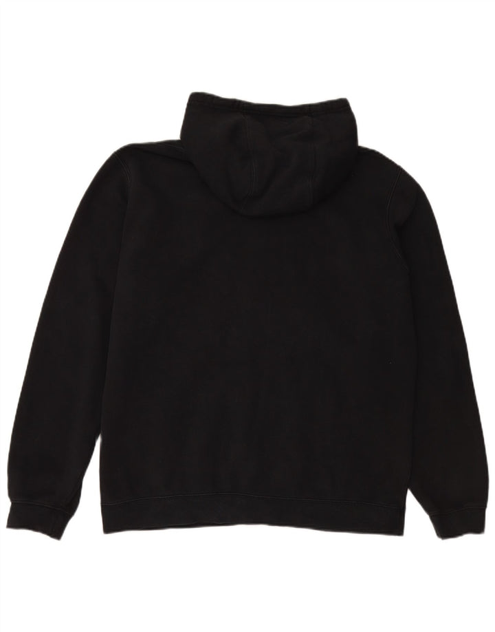 Męski sweter z kapturem NIKE, duży, czarny, bawełniany