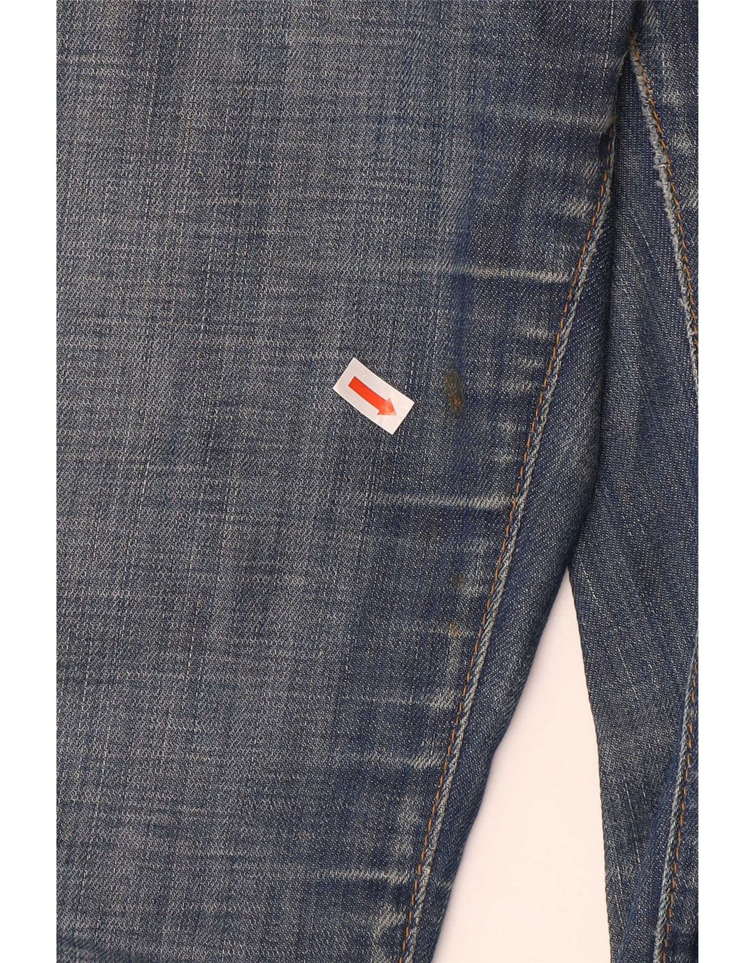 Damskie jeansy Levi's 528 Straight W32 L34 Niebieskie bawełniane