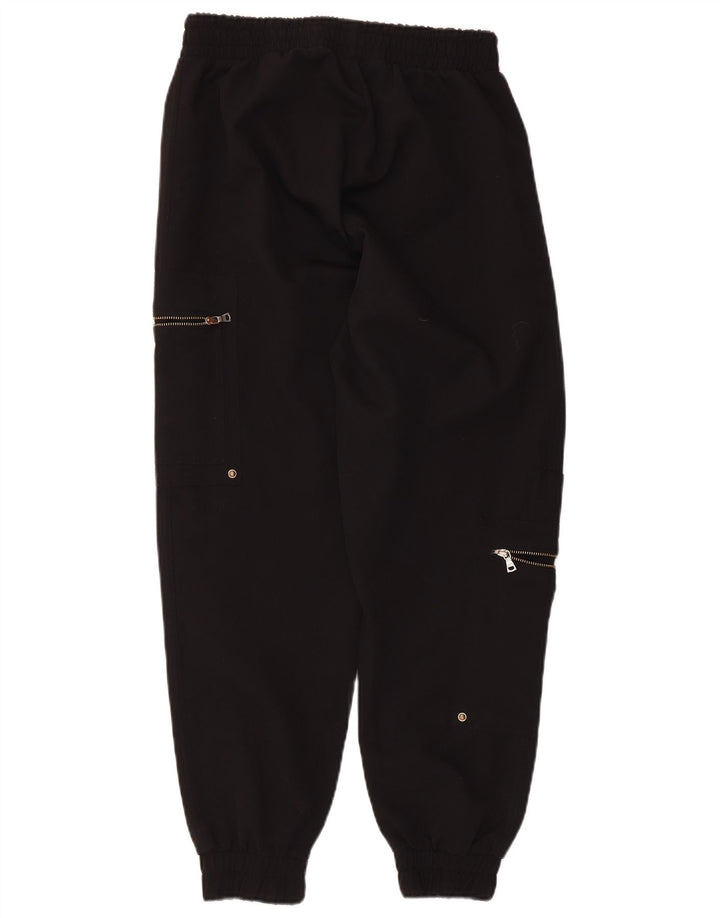 Damskie spodnie dresowe Zara Cargo Joggers UK 8 Small Black