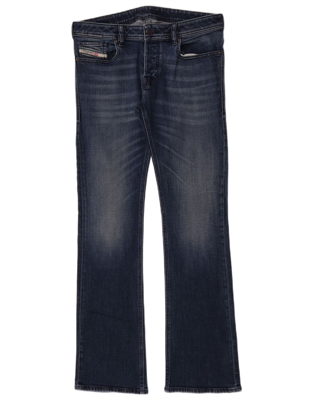 Damskie jeansy Bootcut Diesel W31 L33 Niebieskie bawełniane