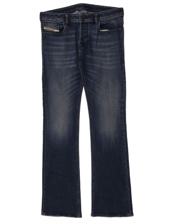 Damskie jeansy Bootcut Diesel W31 L33 Niebieskie bawełniane
