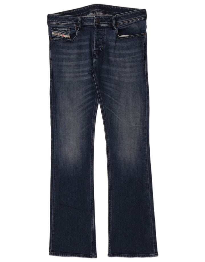 Damskie jeansy Bootcut Diesel W31 L33 Niebieskie bawełniane