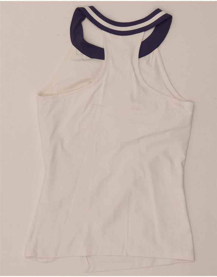 Damska kamizelka Sergio Tacchini UK 4 XS, biały nylon