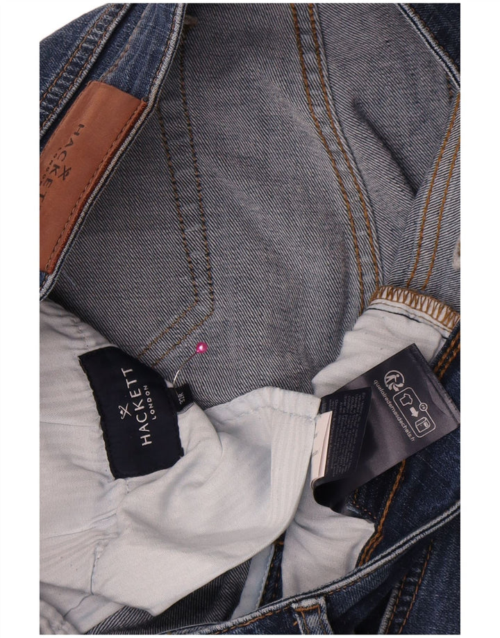 Damskie jeansy Hackett W32 L31 Niebieskie bawełniane
