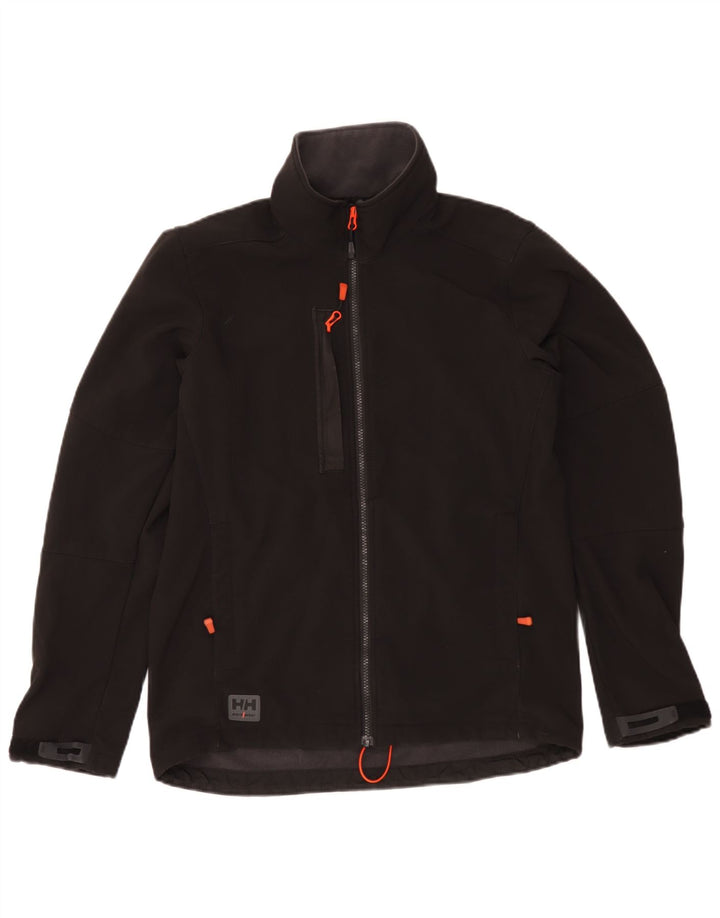 Męska kurtka wiatrówka Helly Hansen UK 38, średni czarny poliester