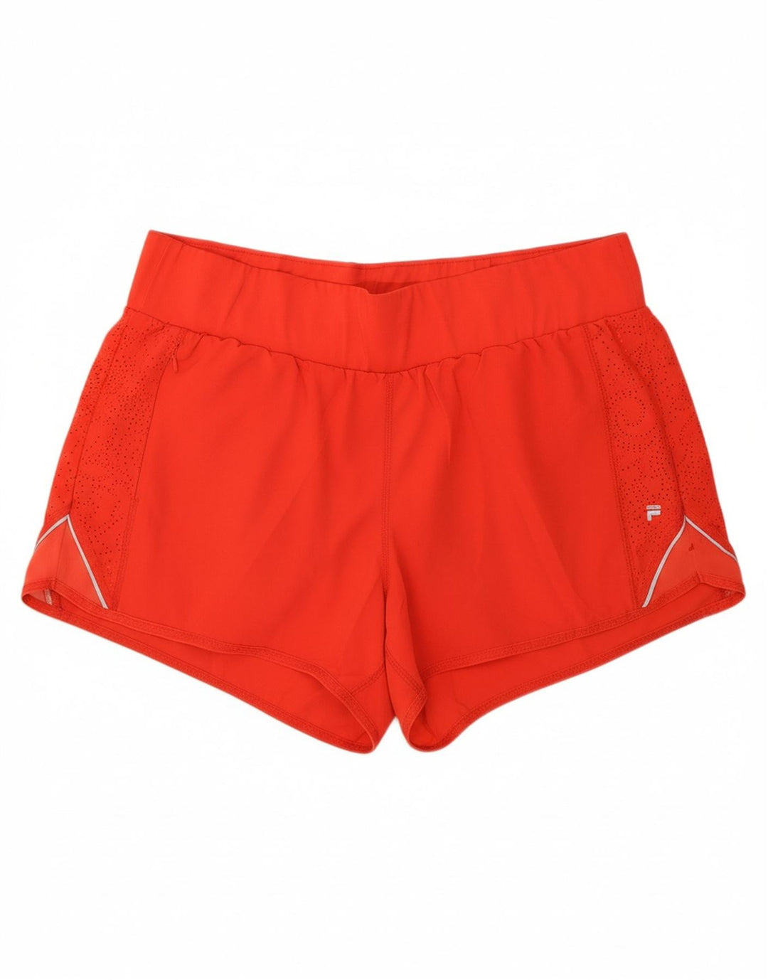 FILA Womens Sport Shorts UK 20 2XL  Orange Polyester