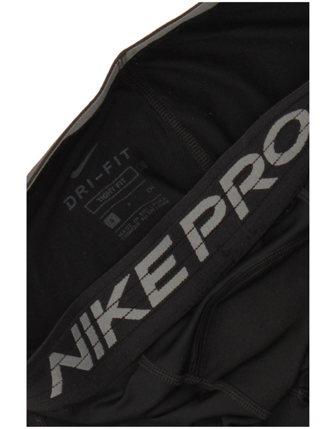 Męskie legginsy Nike Dri Fit Graphic, małe, czarne