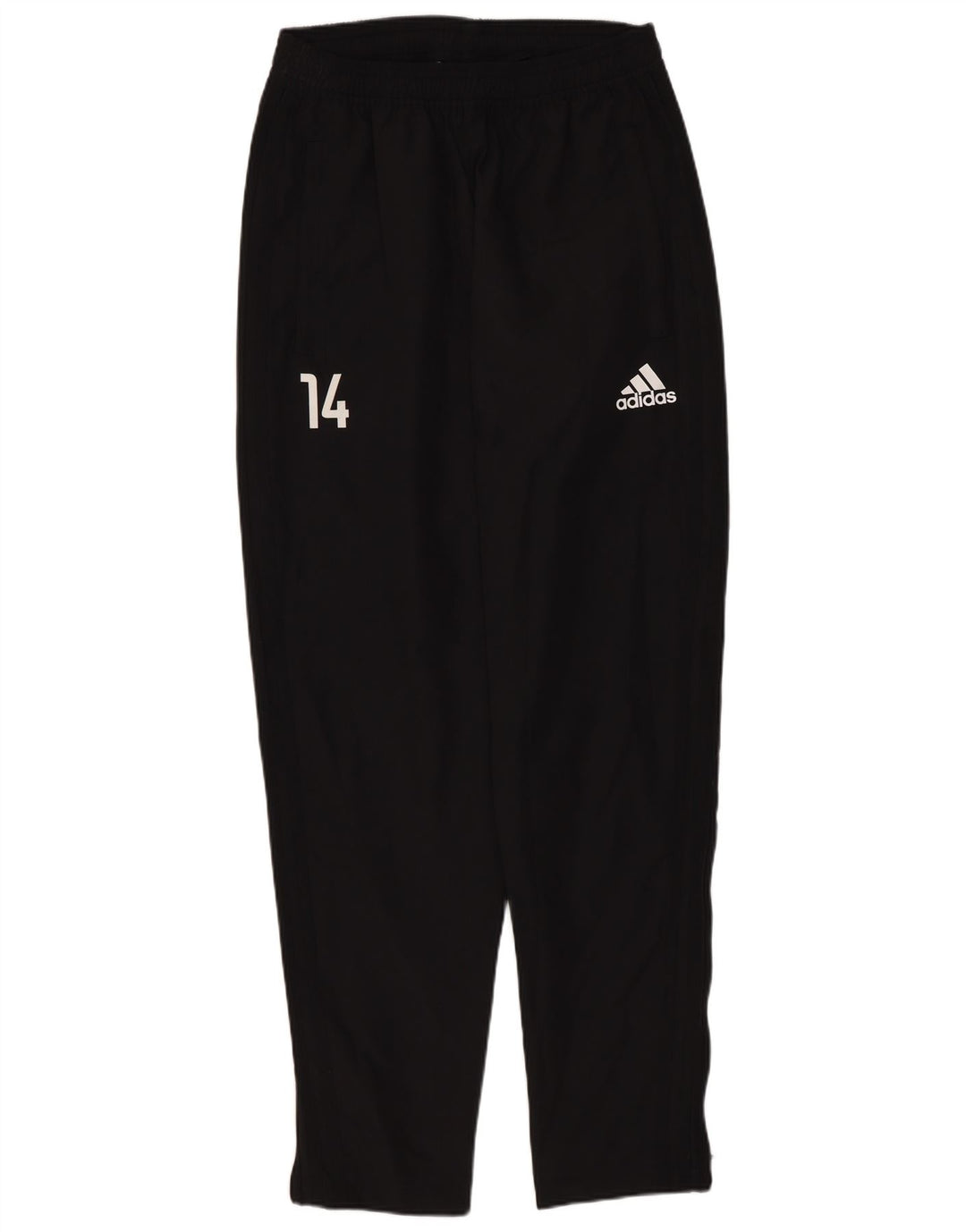 Męskie spodnie dresowe Adidas Climalite, małe, czarne, poliestrowe