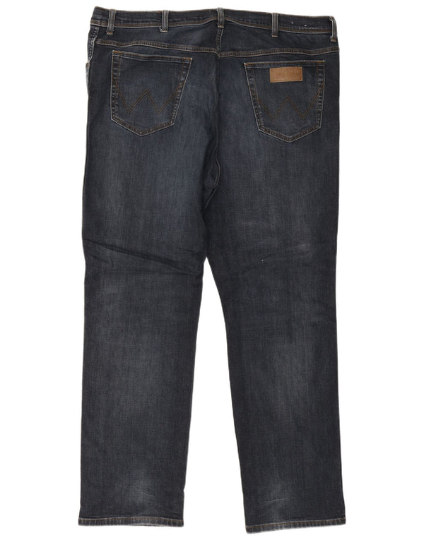 Męskie jeansy Wrangler Texas Straight W46 L34 Niebieskie, bawełniane