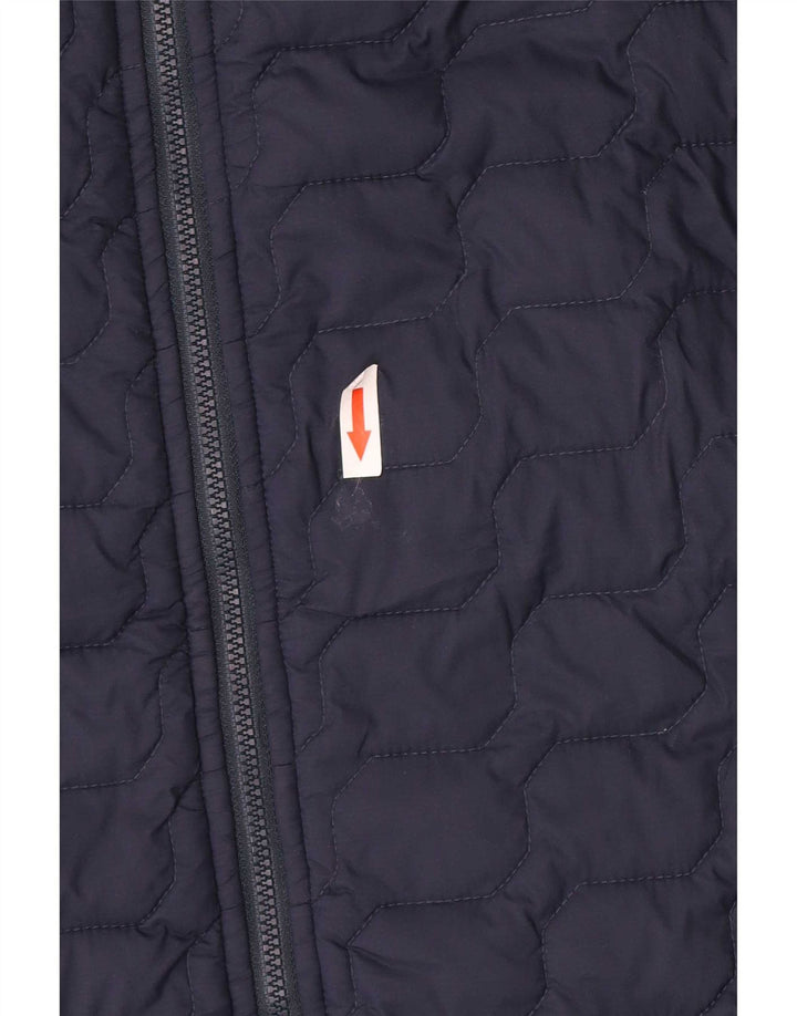 Męska ocieplana kurtka The North Face UK 40, duża, granatowa, nylonowa