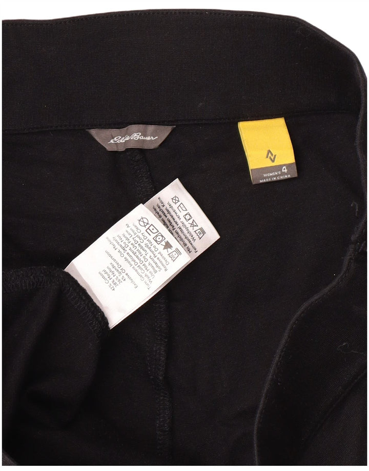 Legginsy damskie Eddie Bauer US 4 małe, czarne, bawełniane