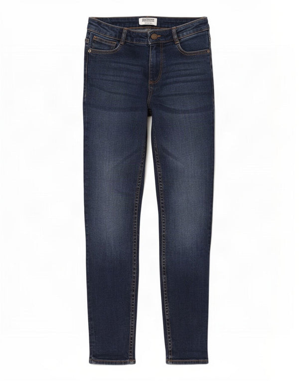 Damskie jeansy Zara Trafaluc Skinny EU 36 XS W26 L27 Granatowa bawełna