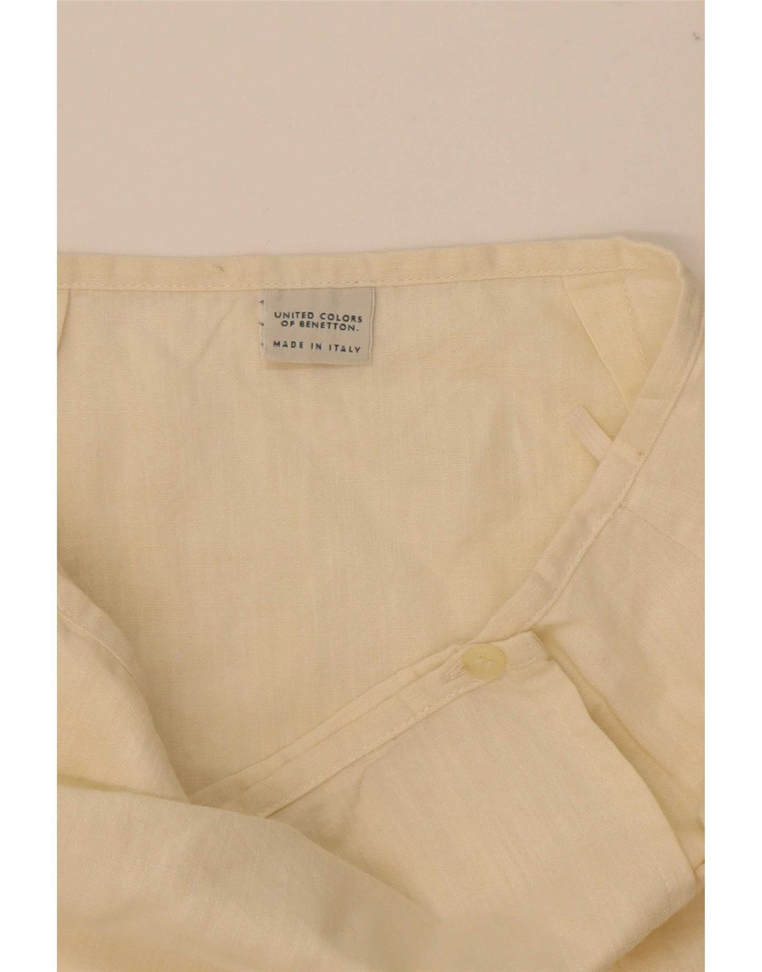 Spódnica damska Benetton Mini Wrap IT 44 Medium W28 Beżowa bawełna
