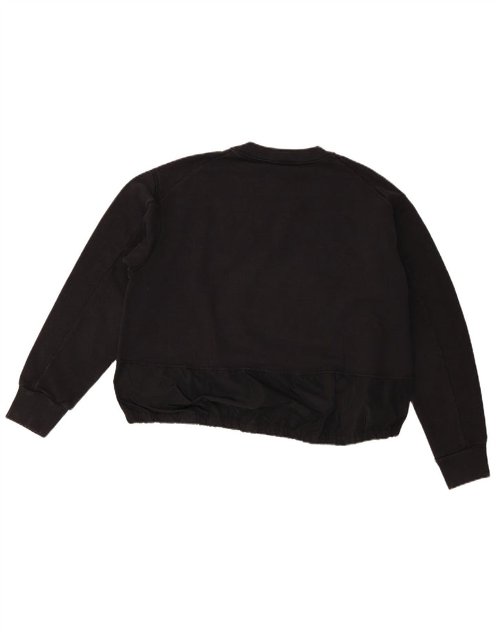 Dsquared2 Dziewczęca bluza oversize z grafiką, w kratkę, 15-16 lat, czarna