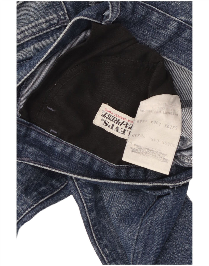 Damskie zwężane dżinsy Levi's W30 L29 Niebieskie bawełniane
