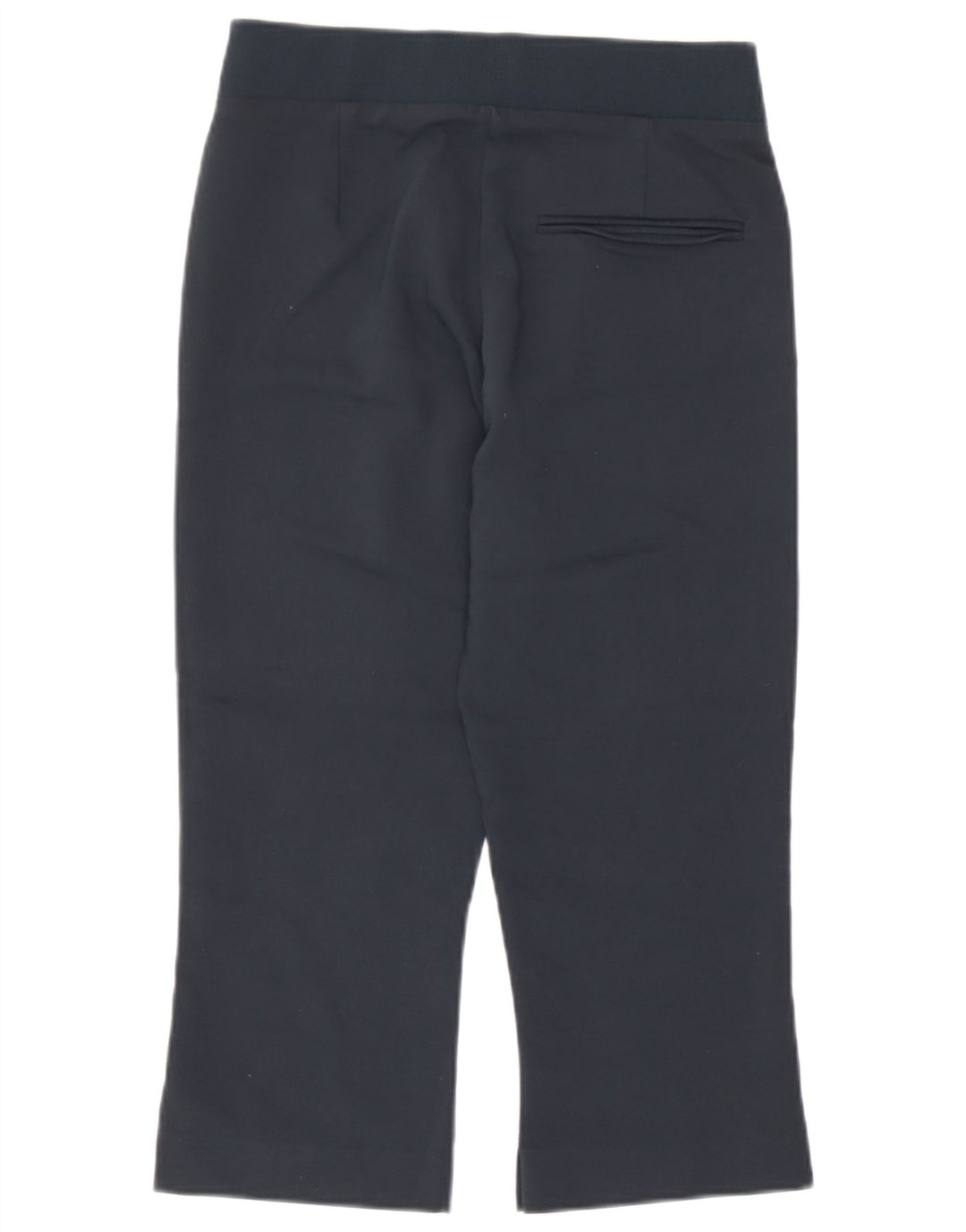 Spodnie damskie Zara Capri małe W26 L19 granatowa wiskoza