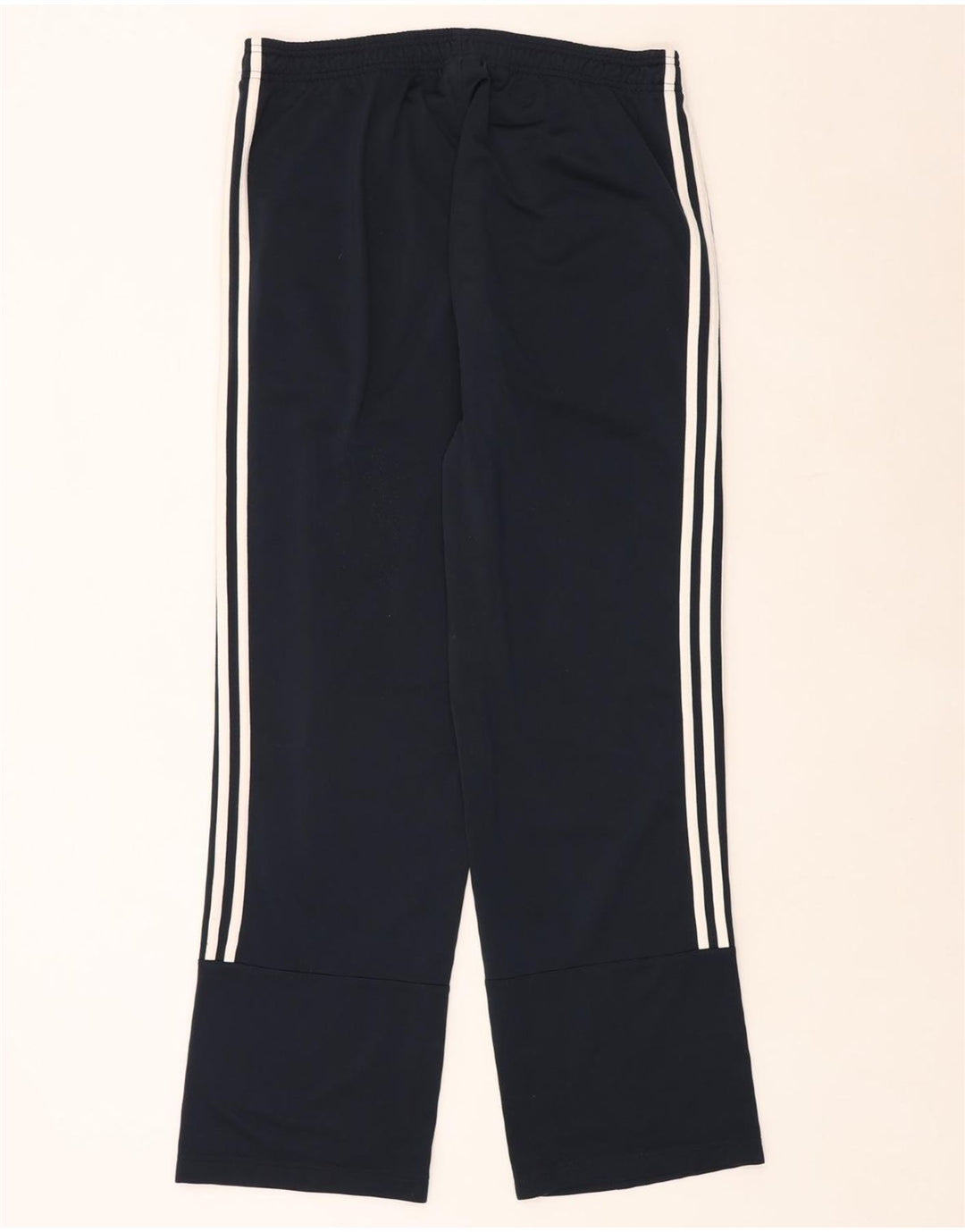 Męskie spodnie dresowe ADIDAS, duże, granatowe, z poliestru