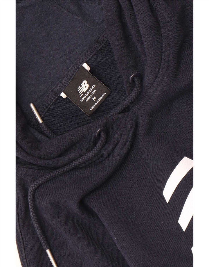 Męski sweter z kapturem New Balance w kolorze granatowym