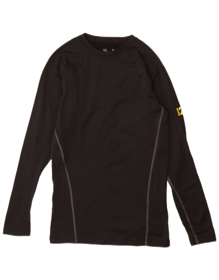 Damski top Under Armour Cold Gear z długim rękawem, UK 10, mały, czarny poliester