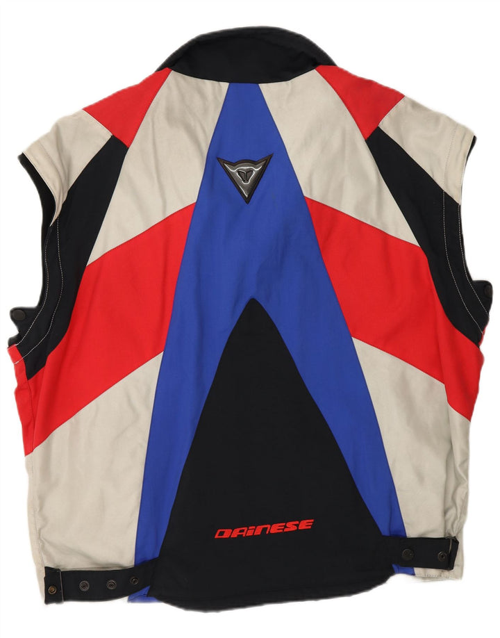 Męska kamizelka motocyklowa Dainese IT 56 XL z wielobarwnym blokiem kolorów