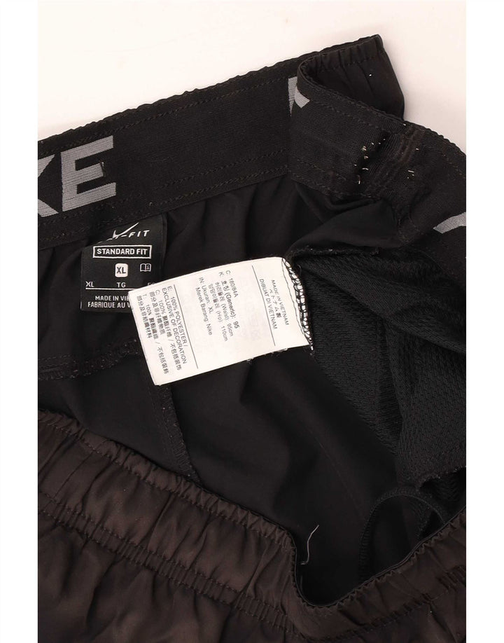 Męskie spodenki sportowe Nike Dri Fit Standard XL, czarne, poliestrowe