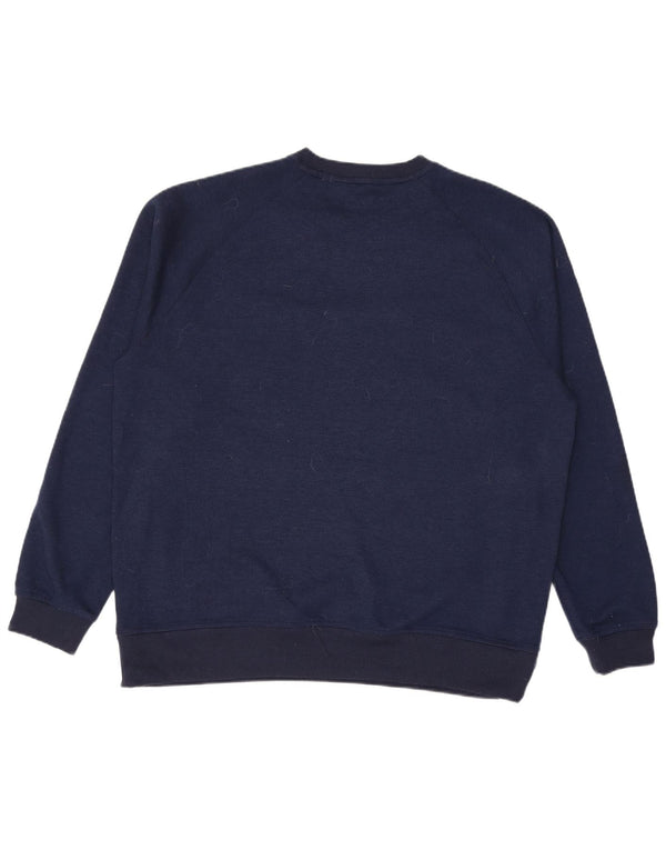 PUMA Mens Sweatshirt Jumper 2XL Navy Blue