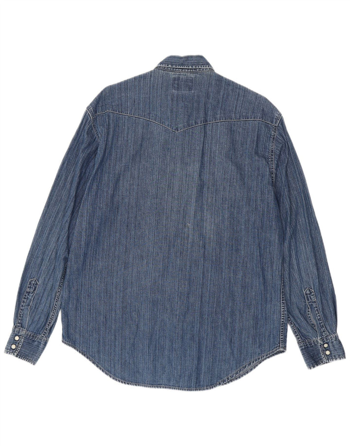 Męska koszula dżinsowa Levi's, duża, niebieska, bawełniana