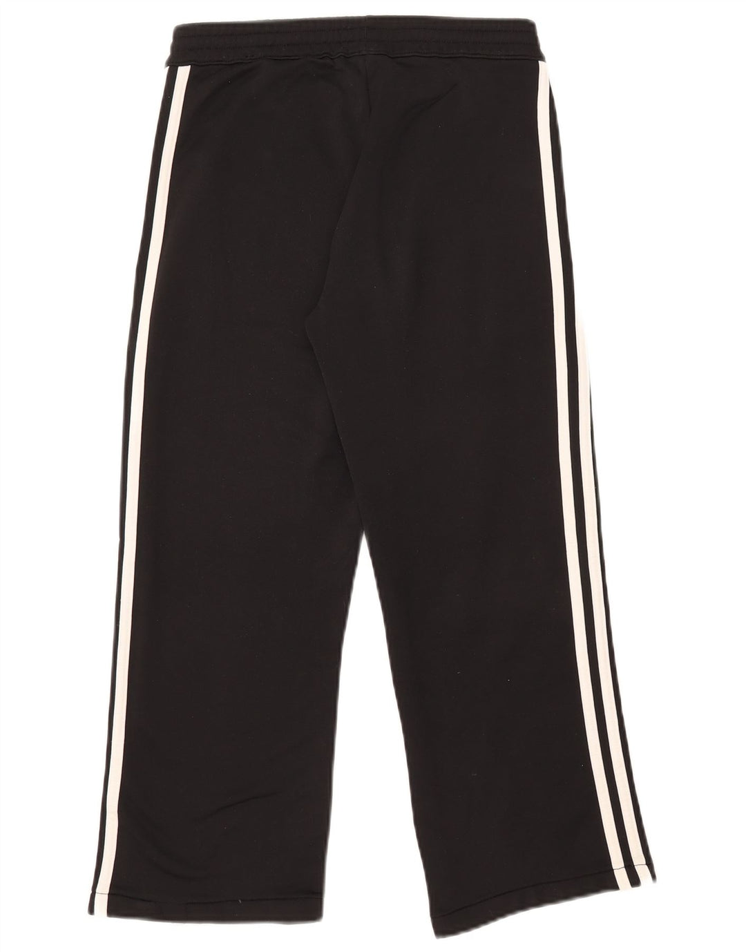 Damskie spodnie dresowe Adidas UK 8, małe, czarne, poliestrowe