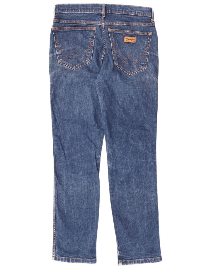 Wrangler Chłopięce jeansy slim 15-16 lat W30 L30 Niebieska bawełna