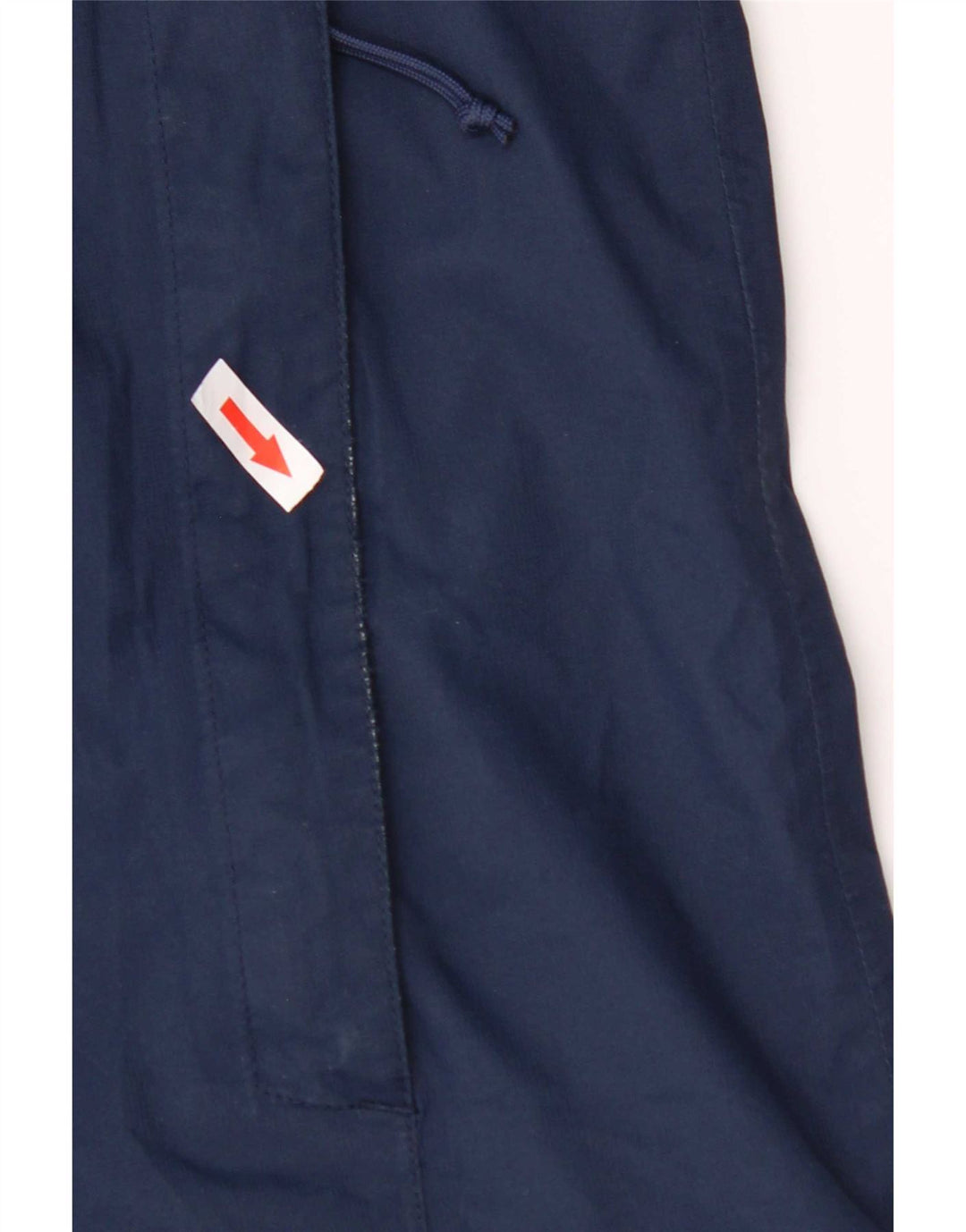 Męska kurtka przeciwdeszczowa z kapturem The North Face UK 40, duża, granatowa, z poliestru
