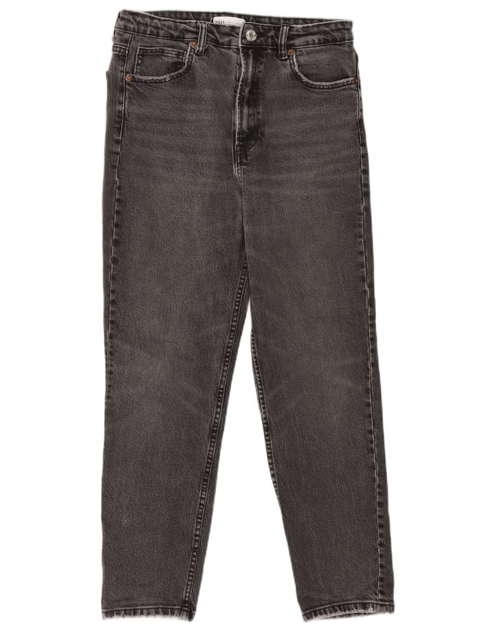 Damskie jeansy zwężane Zara EU 40 Medium W30 L26 Szare